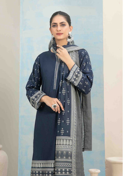 D-3641 Readymade - Hafa Lawn Suit - Memsaab Online