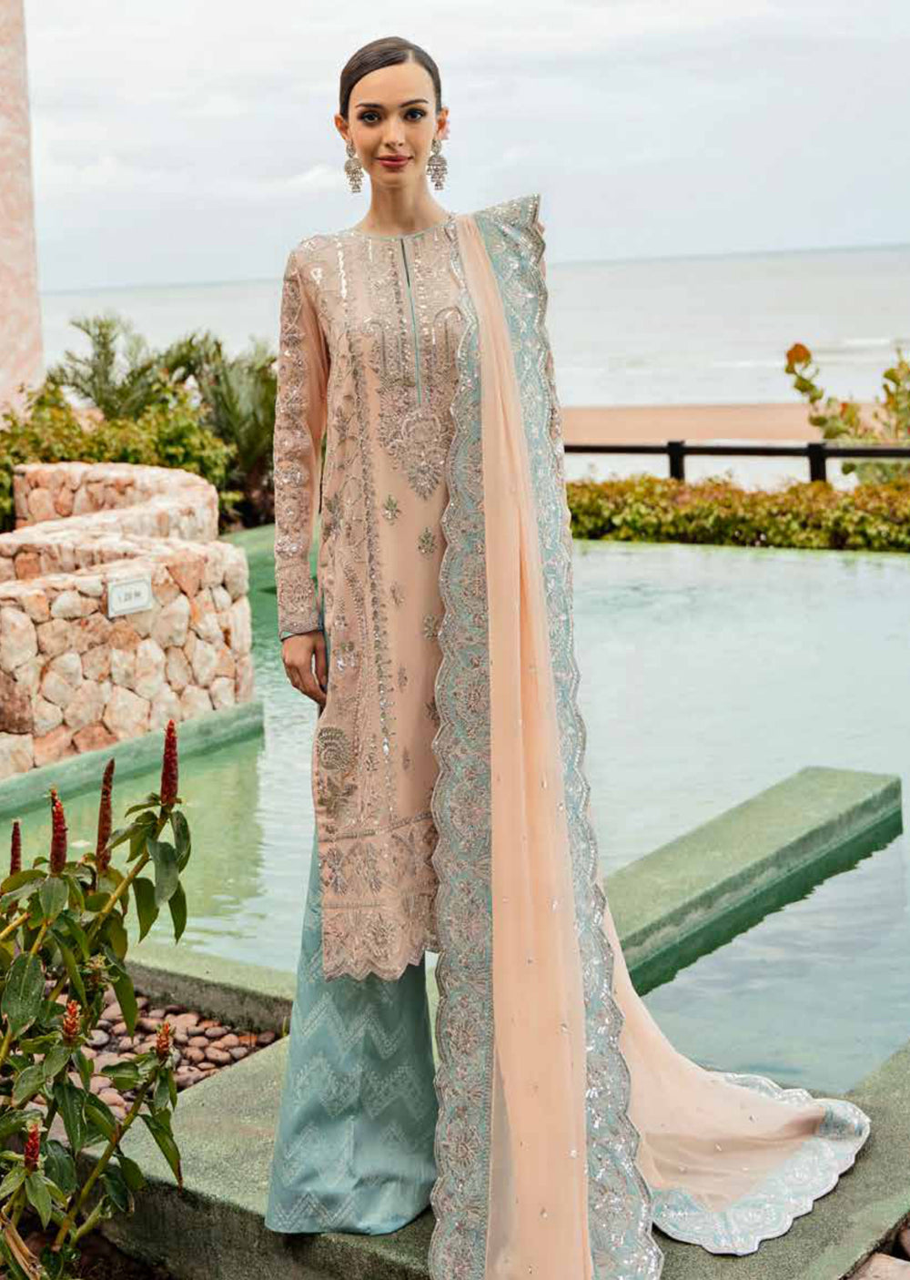 FW-2319 - Readymade - Freesia Luxury Formals Collection 2024 - Memsaab Online