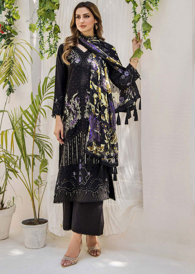 EA-EE-5519 - Unstitched - Eshaisha Eid Edit Lawn Collection 2024 - Memsaab Online