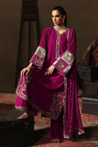 CVT5-08 Unstitched Premium Velvet SUIT 2025 - Memsaab Online