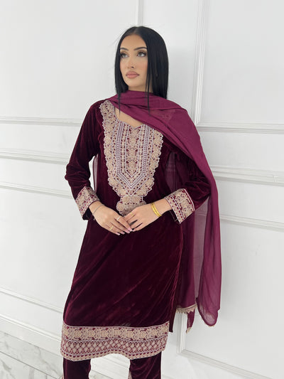 RGZ7112  Readymade Velvet Suit