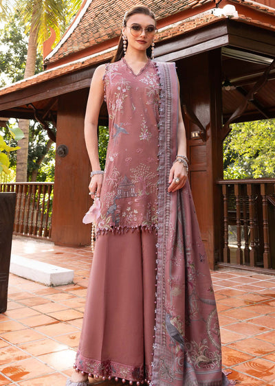 MPT-2801-A Unstitched - Maria B MPRINTS Collection 2025 - Memsaab Online