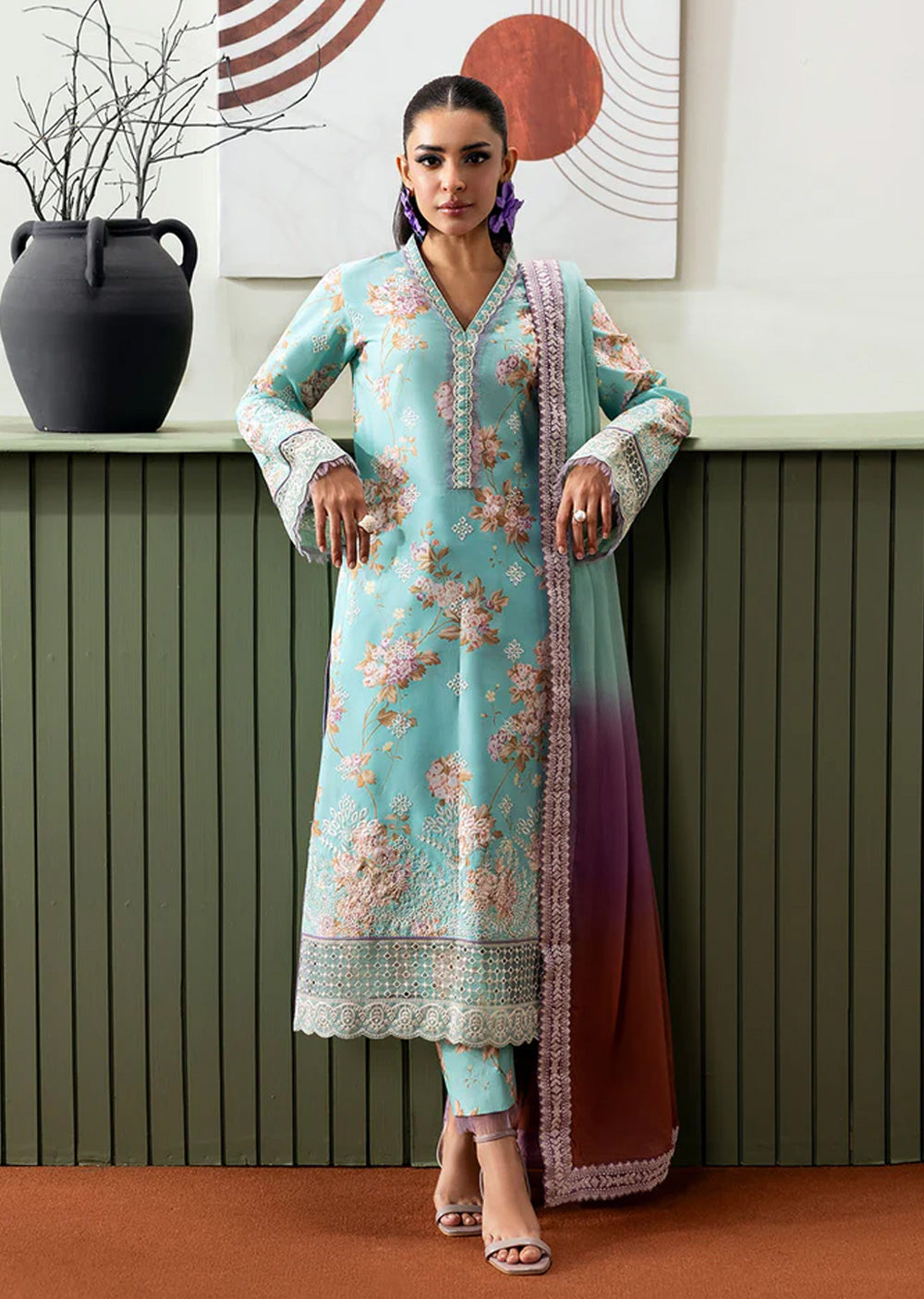 PL-01-CELIA-Ready Made Gulaal Collection 2025 - Memsaab Online