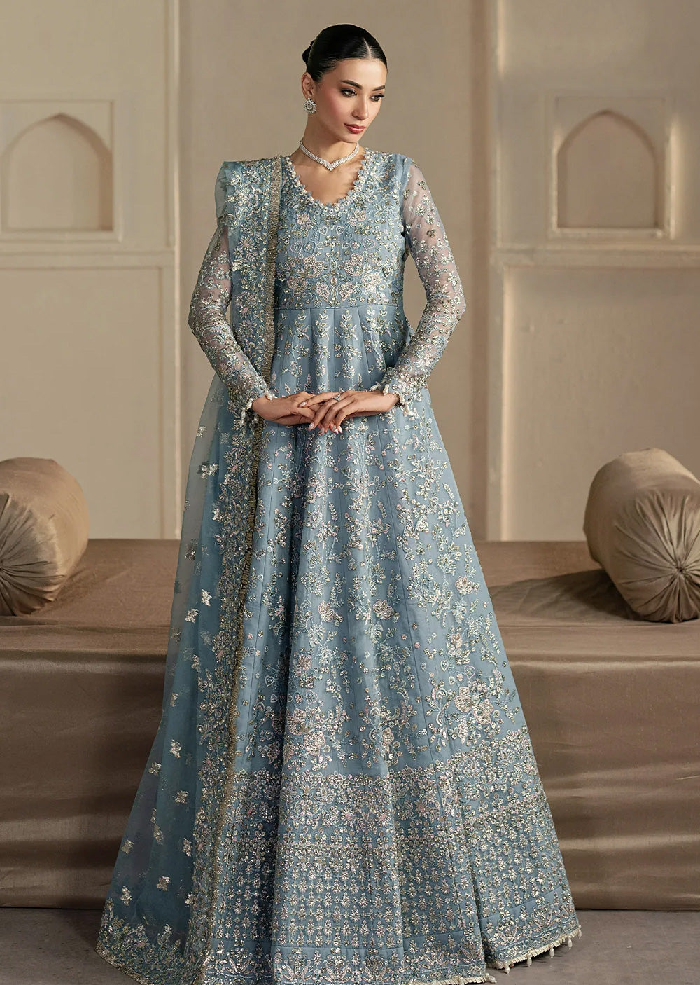 AZW-25-V1-05 Fursat Unstitched Collection by AYZEL 2025 - Memsaab Online