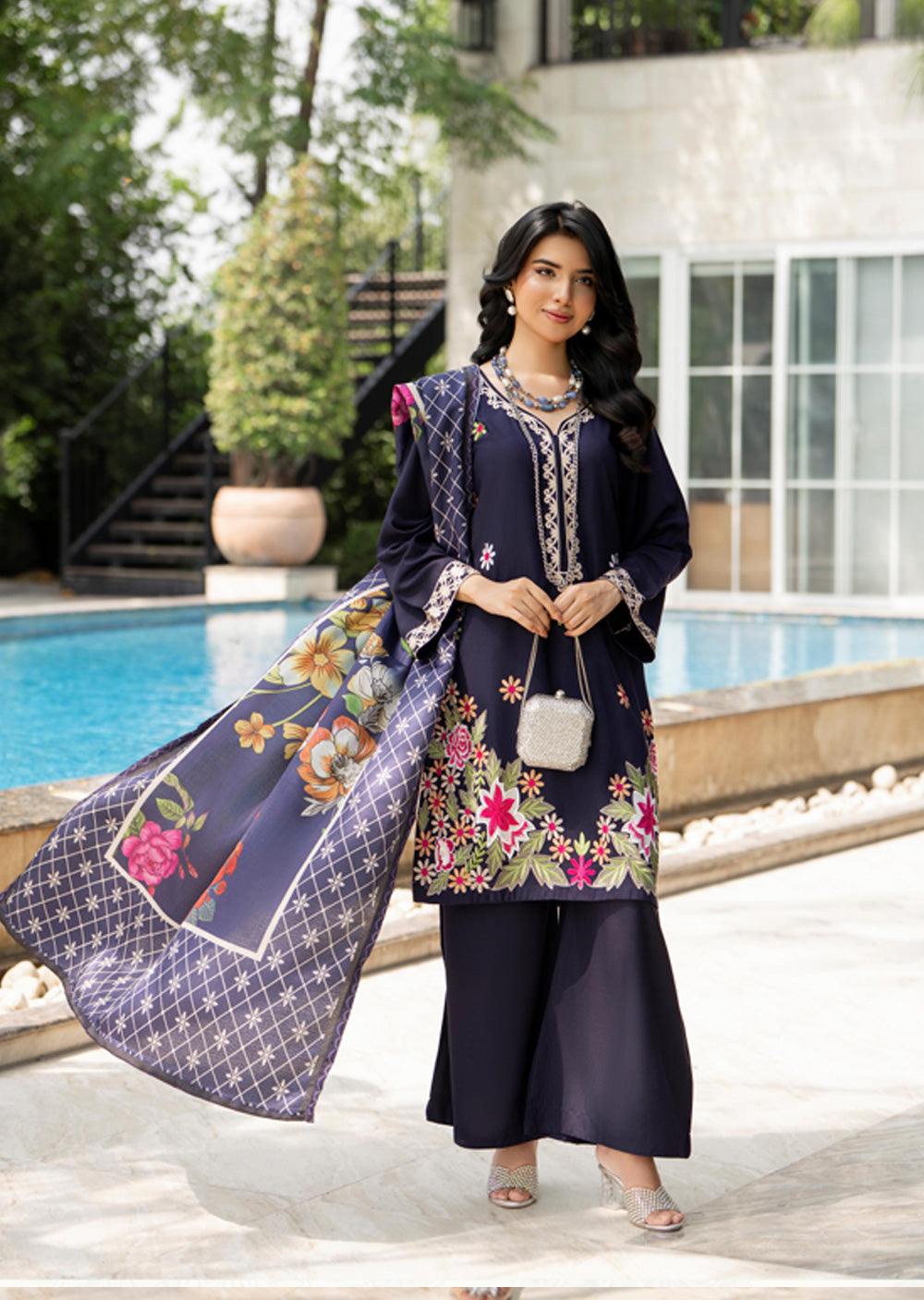 Ran-03-Readymade- Rania.H LINEN Collection 2025 - Memsaab Online