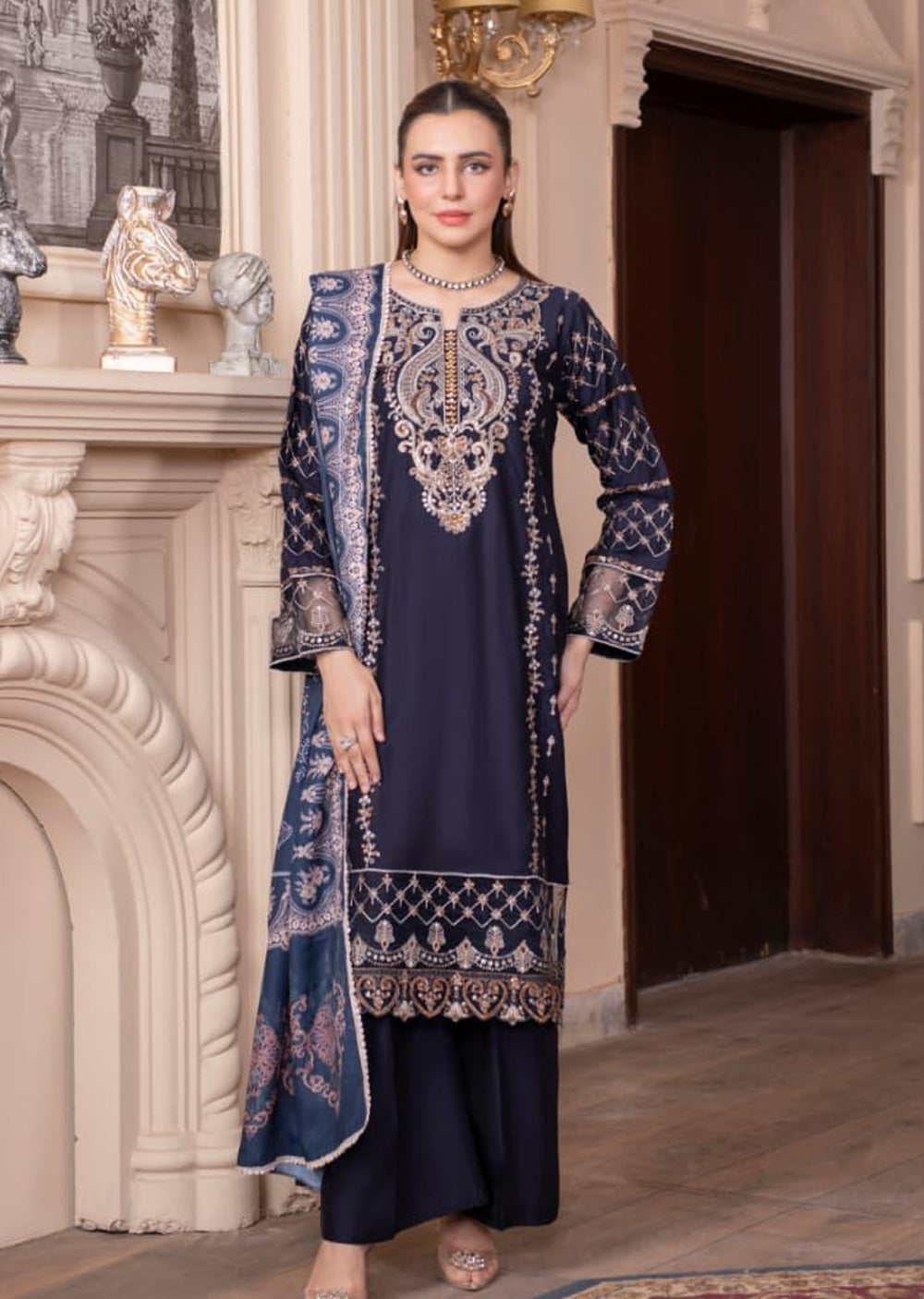 HRM22 - Readymade Memsaab Formal VISCOSE Suit 2025 - Memsaab Online