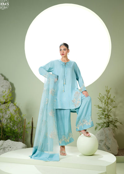 HSS-1154 - Readymade Heeras Suit - Memsaab Online
