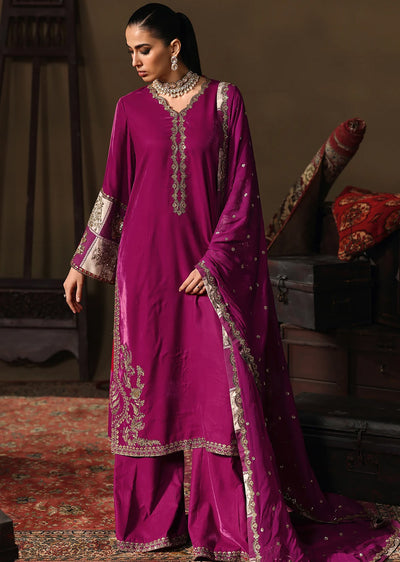 CVT5-08 Unstitched Premium Velvet SUIT 2025 - Memsaab Online