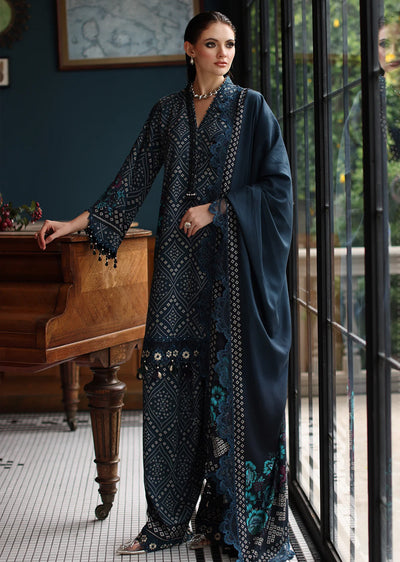 CCW6-20-Unstitched Embroidered Linen Collection 2025 - Memsaab Online