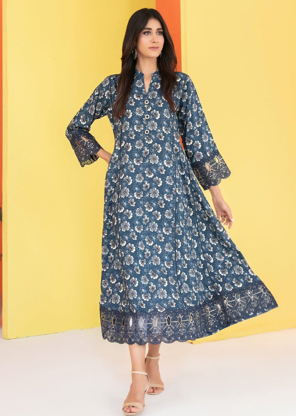 TWD-5634 - Feza Tawakkal Readymade Suit - Memsaab Online