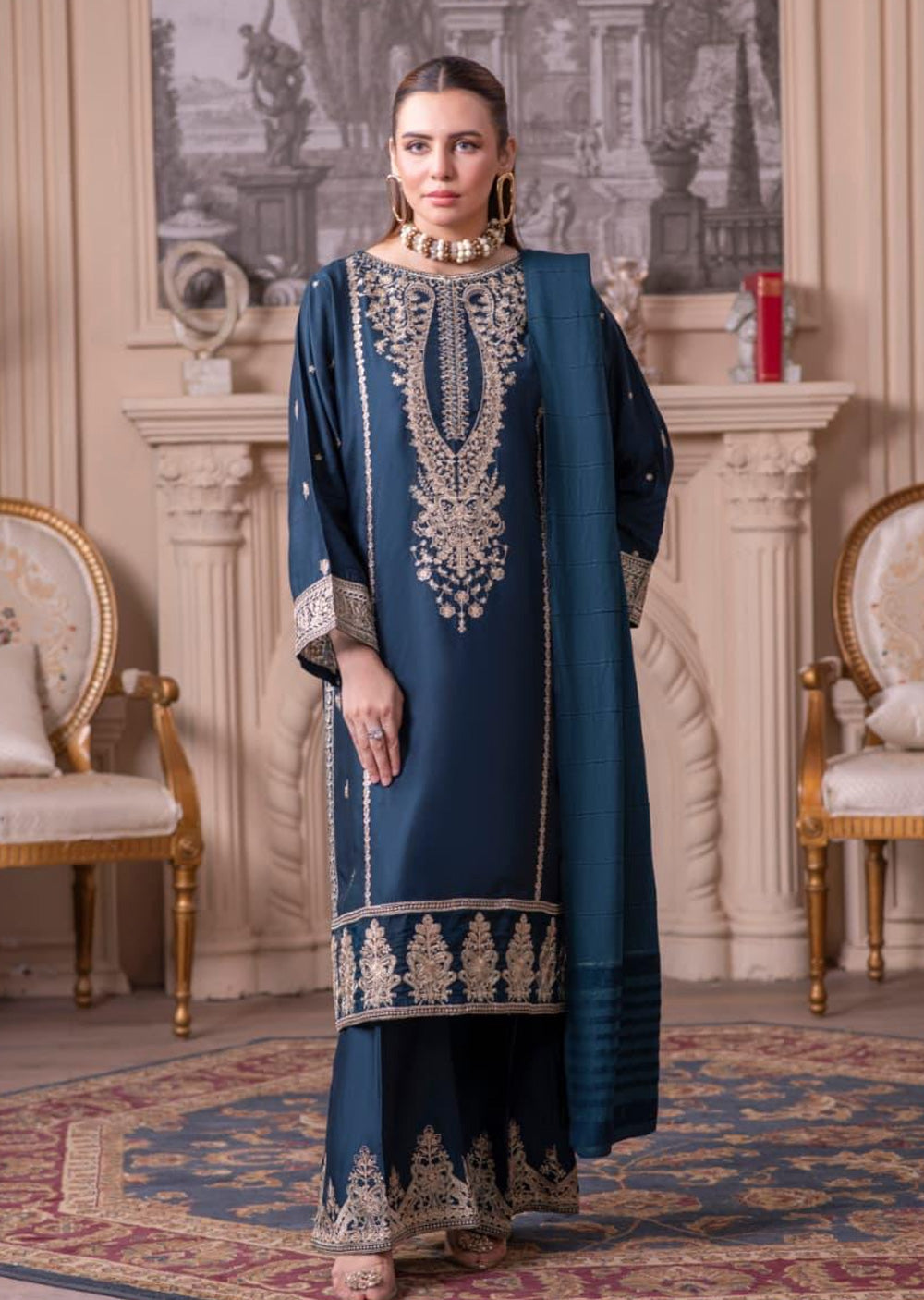 HRM25 - Readymade Memsaab Formal VISCOSE Suit 2025 - Memsaab Online