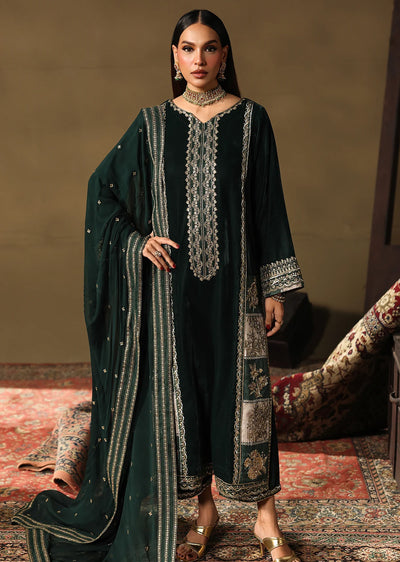 CVT5-05 Unstitched Premium Velvet SUIT 2025 - Memsaab Online