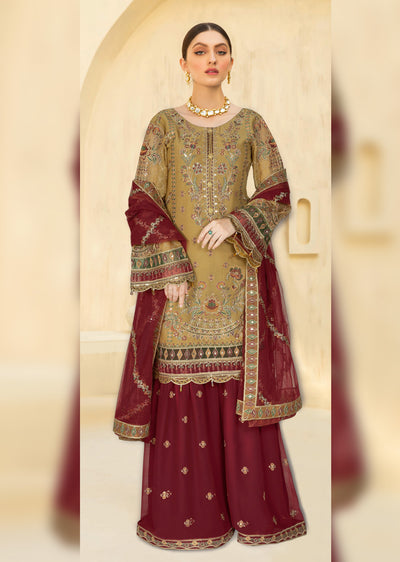 W-376-A - Readymade - Ramsha Suit 2024 - Memsaab Online