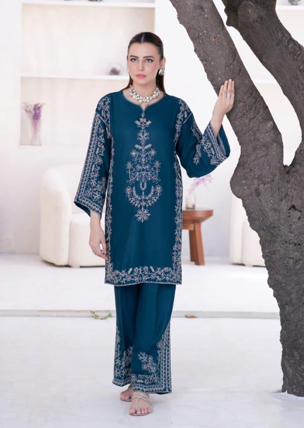 HRM20 - Readymade Memsaab Formal LINEN Suit 2025 20 - Memsaab Online