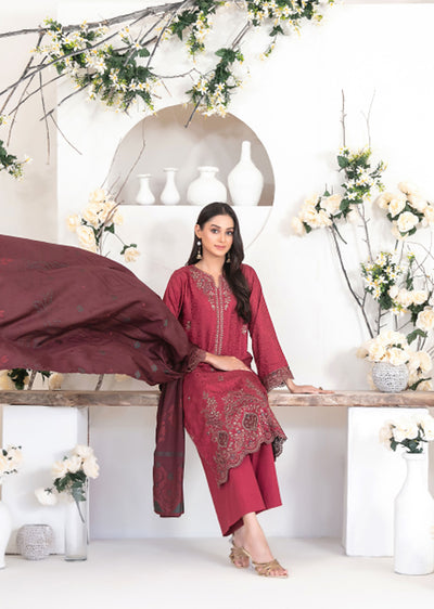TWD-4555 - Readymade Yumna Collection By Tawakkal Suit 2025 - Memsaab Online