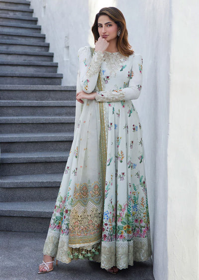 LIL-01 - Avelina - Unstitched - Liliana Luxury Lawn Collection 2024 - Memsaab Online