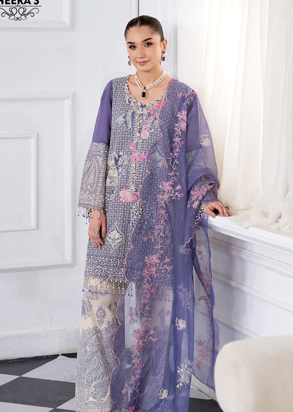 HSS-1136 - Readymade Heeras Suit - Memsaab Online