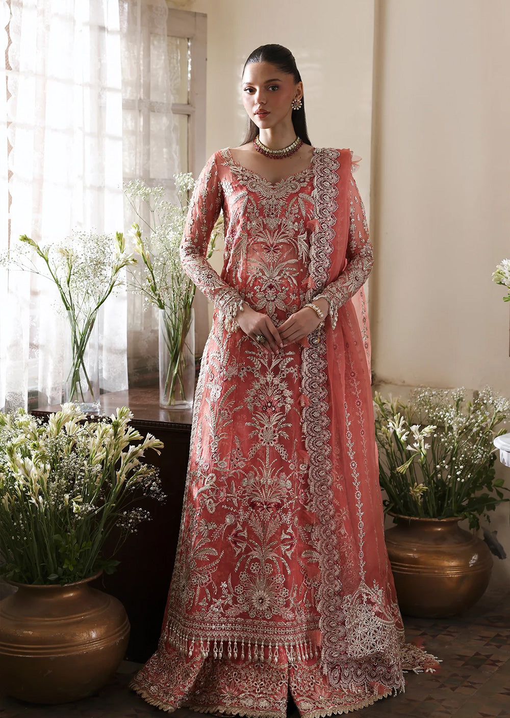 AWE-25-VL-08 Unstitched Serenight-DASTAN GOI'2025 - Memsaab Online