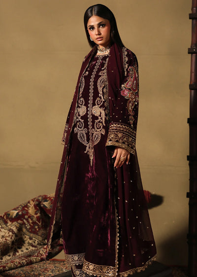 CVT5-06 Unstitched Premium Velvet SUIT 2025 - Memsaab Online