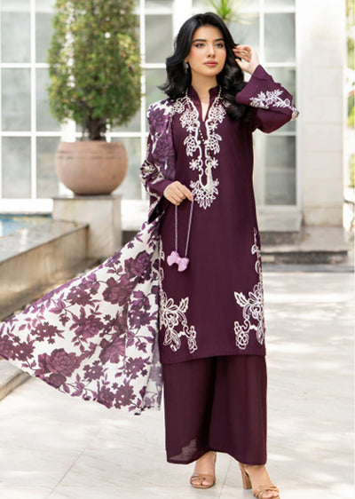 Ran-01-Readymade- Rania.H LINEN Collection 2025 - Memsaab Online