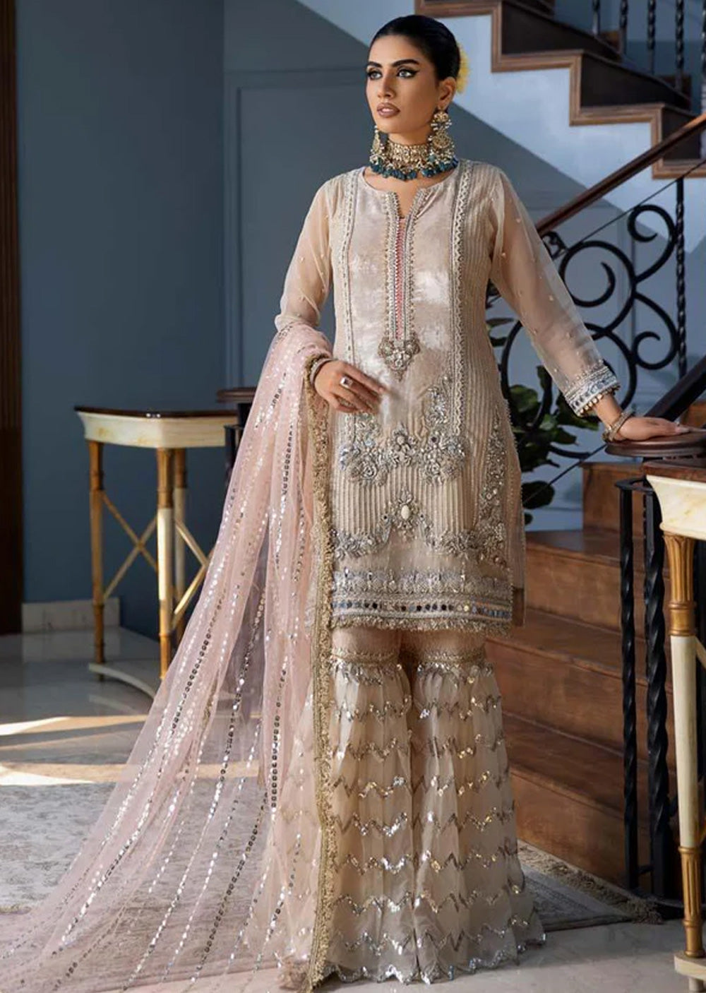 P-229- Readymade - Khuda Ameer Ouftit - Memsaab Online
