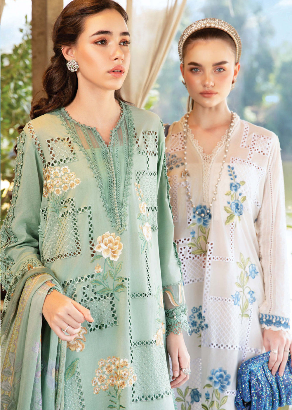 MPLS-01-B - Maria B Mprints Spring Summer Printed Lawn Suit 2025 - Memsaab Online