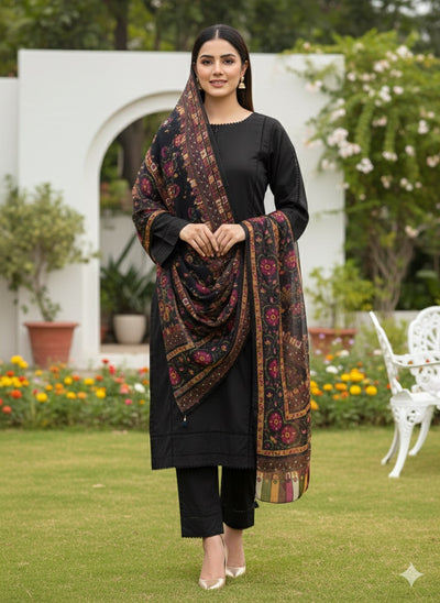 MSBMT-39 -Gomes- Readymade Outfit - 3 Piece Suit 2025 - Memsaab Online