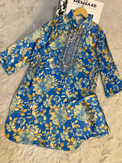 SMR3204- Readymade Silk 2 Piece Suit - Memsaab Online