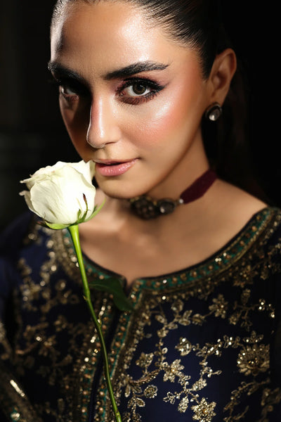 DJW5-01- 4-PC Charizma Unstitched Luxury Collection 2025 - Memsaab Online