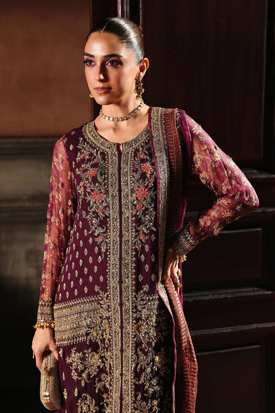 DJW5-07 4-PC Charizma Unstitched Luxury Collection 2025 - Memsaab Online