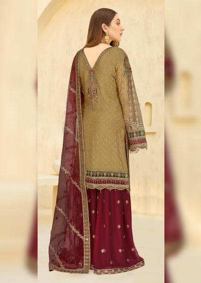 W-376-A - Readymade - Ramsha Suit 2024 - Memsaab Online