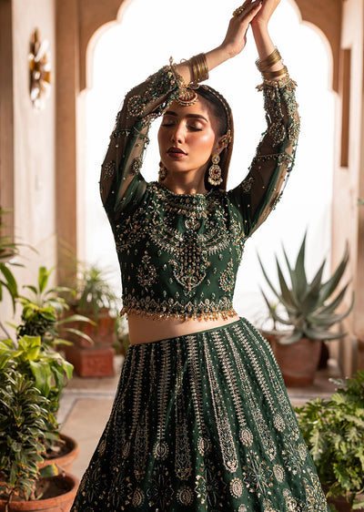 AYN-03 EMERALD MAXI Readymade Collection by AYLIN 2025 - Memsaab Online