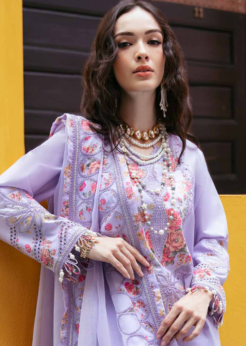 CHRZM-01 - Unstitched - Charizma Reem Collection 2025 - Memsaab Online