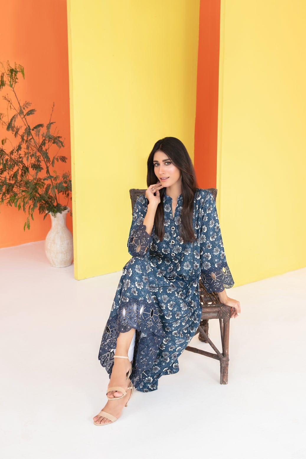 TWD-5634 - Feza Tawakkal Readymade Suit - Memsaab Online