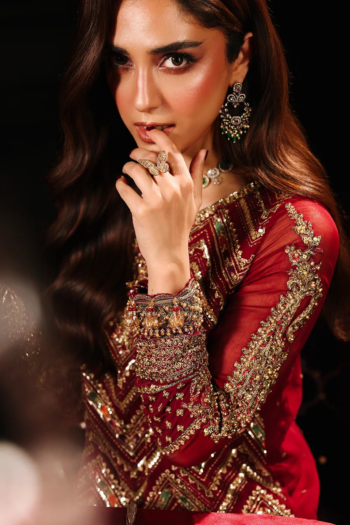 DJW5-03- 4-PC Charizma Unstitched Luxury Collection 2025 - Memsaab Online