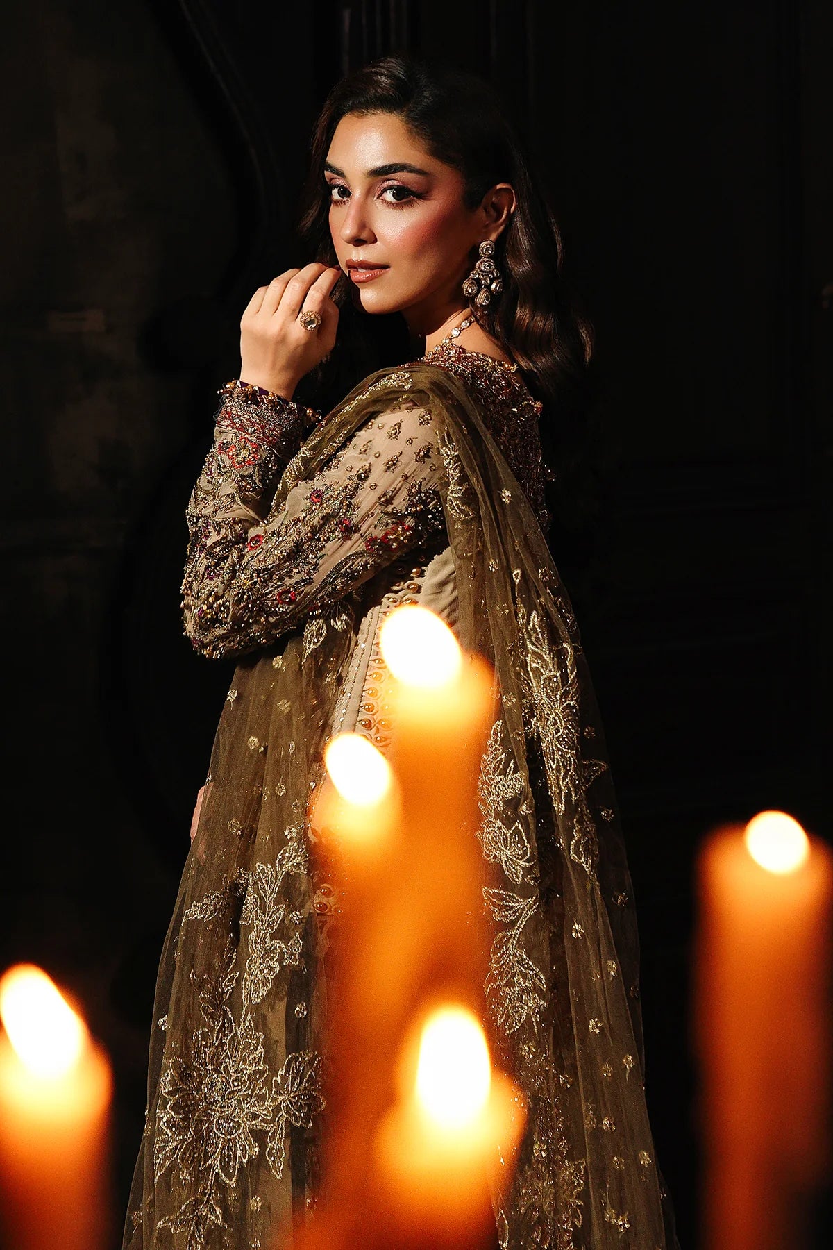 DJW5-02- 4-PC Charizma Unstitched Luxury Collection 2025 - Memsaab Online