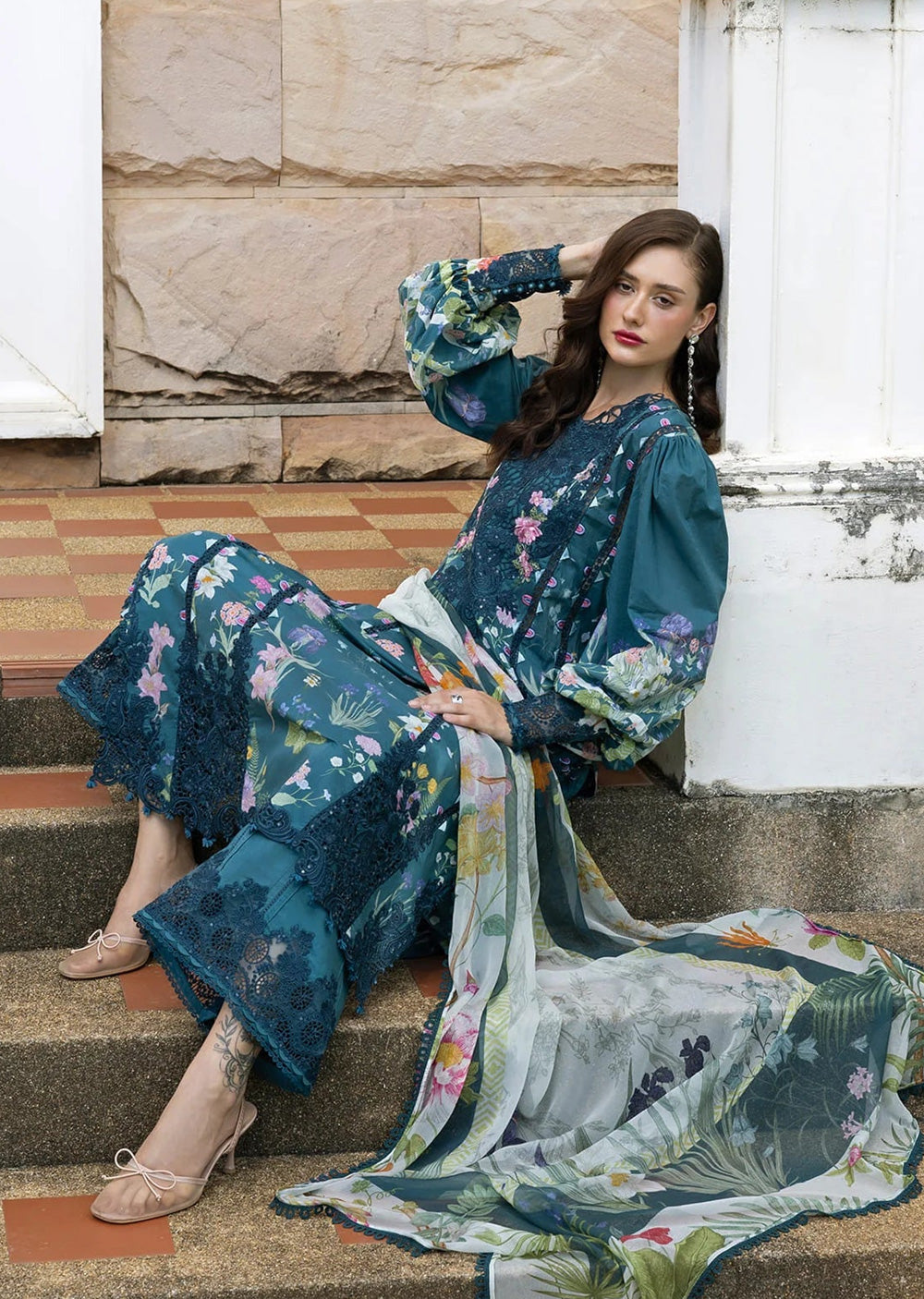 ELSG-05A-ENDOR ELAF luxury Lawn Suit-2026 – Memsaab