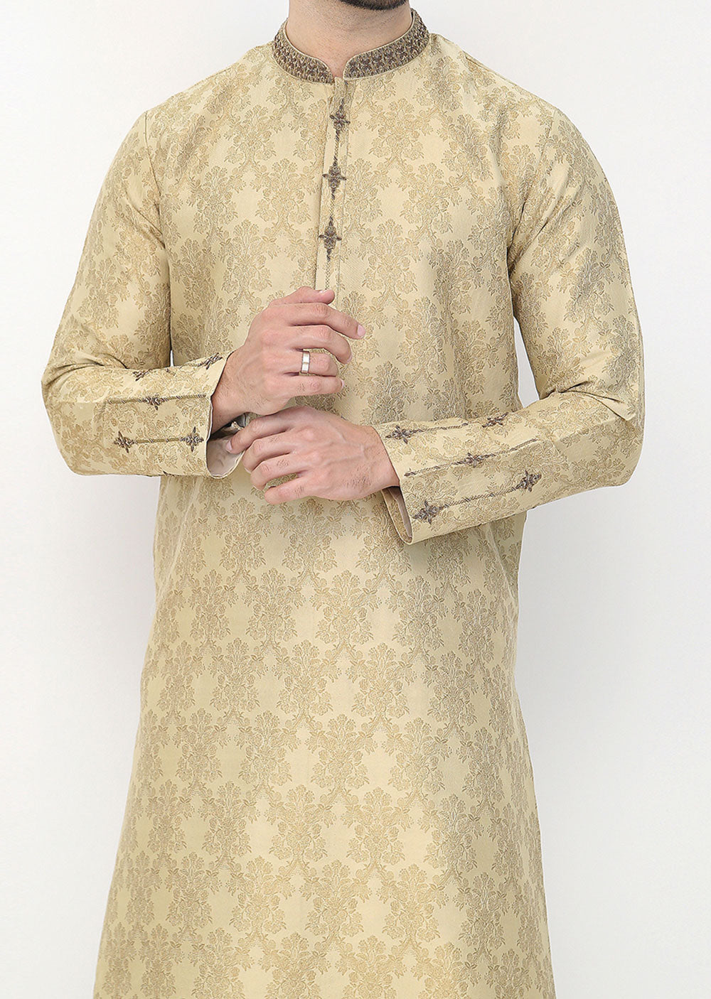 KRT-01 - Readymade - Mens Kurta Trouser Set - Memsaab Online