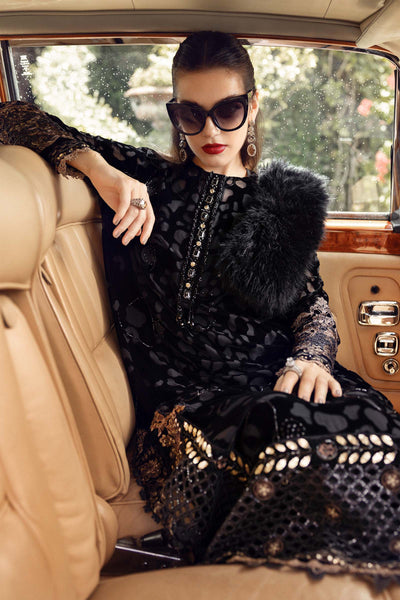 WL-1301- Maria b Embroidered Palachi Suit 2025 - Memsaab Online