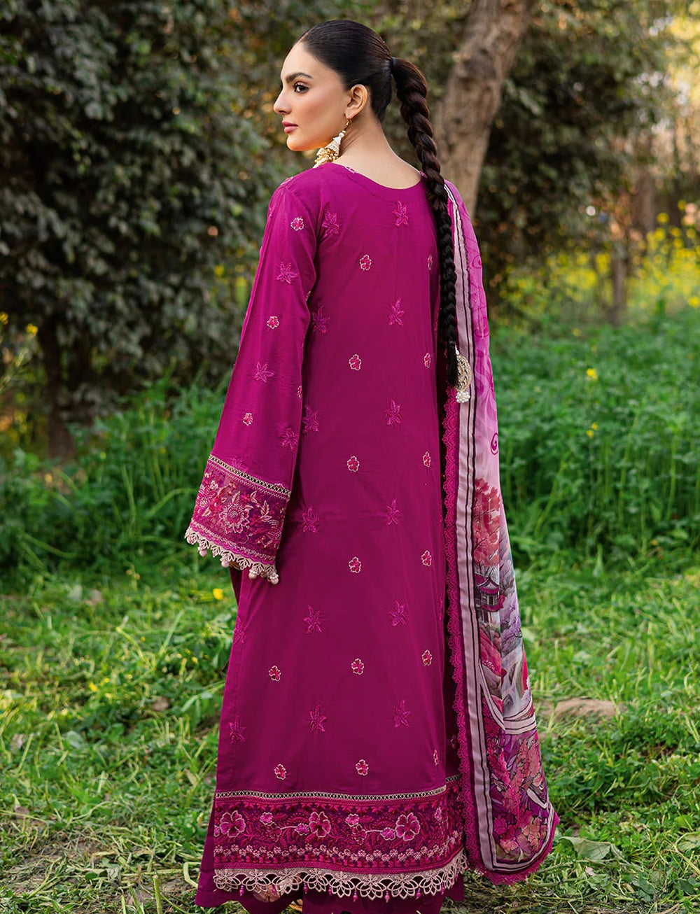 Y-913 - Ready Made - Riwayat by Ramsha Luxury Lawn Vol 12 - Memsaab Online