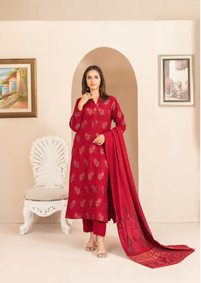 TWD-4703 - Lehr Tawakkal UNStitched Suit - Memsaab Online