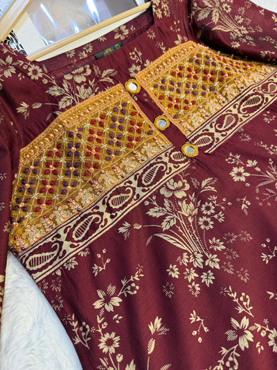 HSS-1119 - Readymade Heeras Suit - Memsaab Online