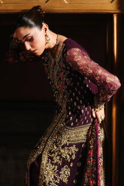 DJW5-07 4-PC Charizma Unstitched Luxury Collection 2025 - Memsaab Online