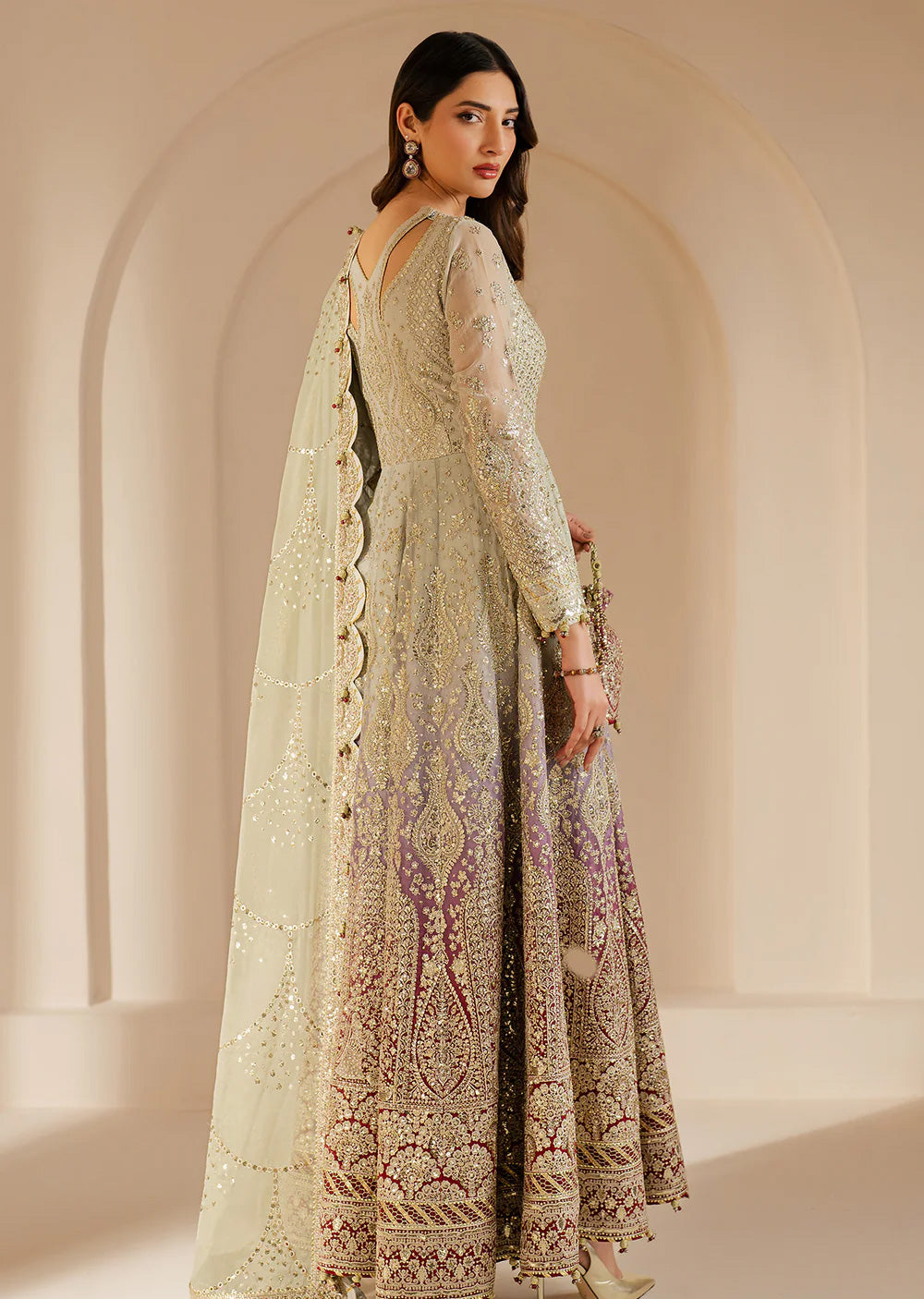 JZTS-01 - Unstitched - Wedding Formals Collection by Jazmin 2025 - Memsaab Online