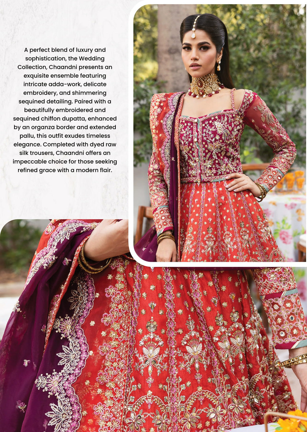 GLC-W01 - Shabnam - Readymade - Gulaal Chaandni Wedding Formals 2024 - Memsaab Online