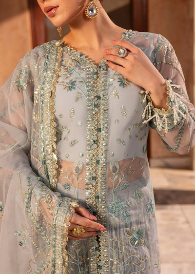AYN-02 AQUA FORMAL DRESS Readymade Collection by AYLIN 2025 - Memsaab Online