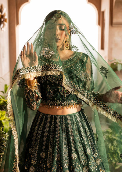 AYN-03 EMERALD MAXI Readymade Collection by AYLIN 2025 - Memsaab Online