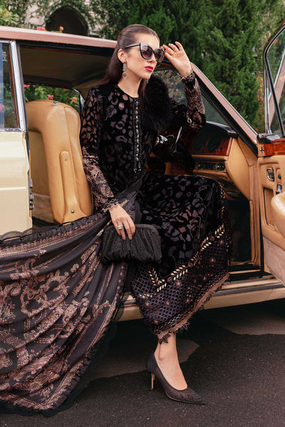 WL-1301- Maria b Embroidered Palachi Suit 2025 - Memsaab Online