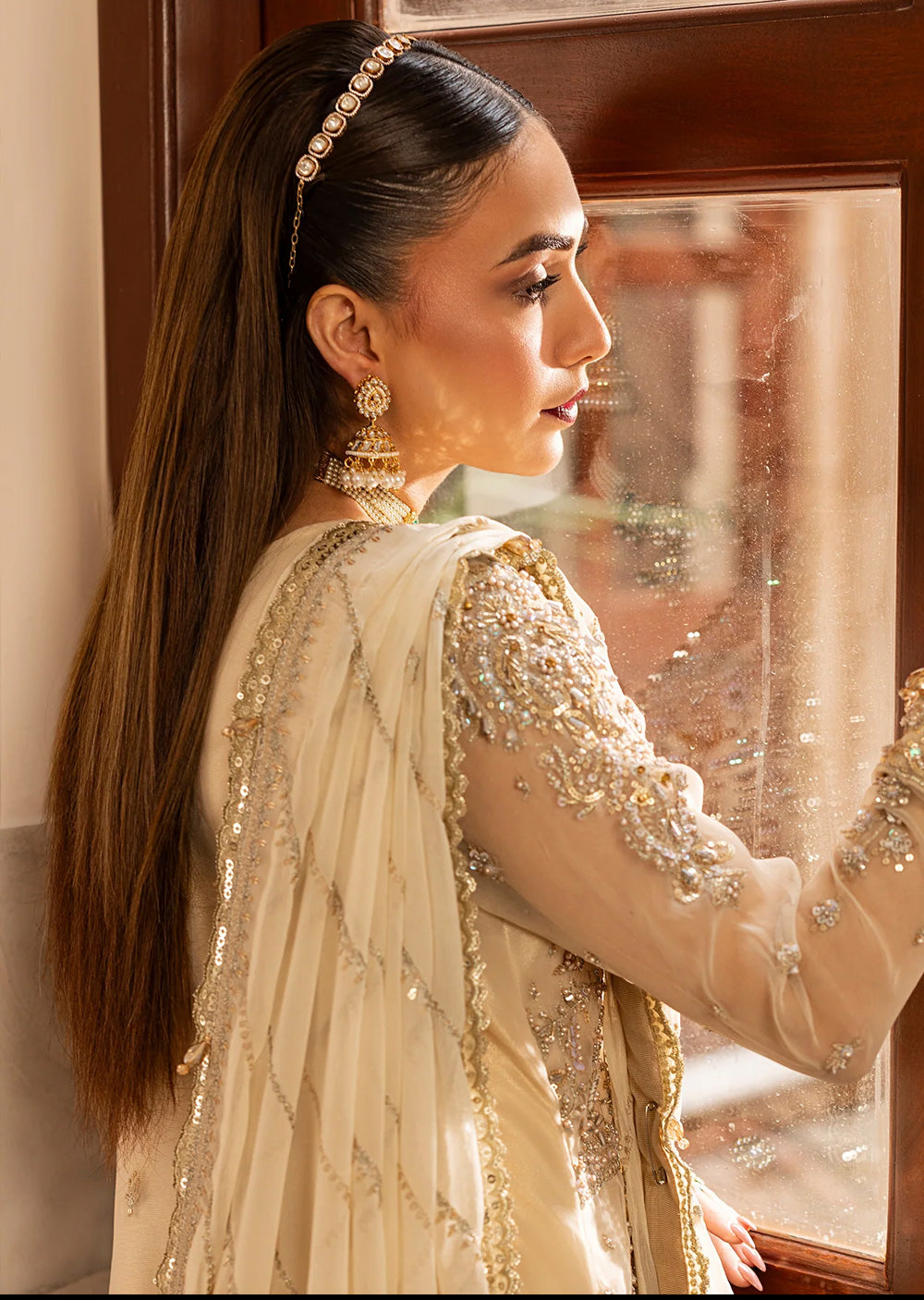 AYN-08 DAISY FORMAL DRESS Readymade Collection by AYLIN 2025 - Memsaab Online
