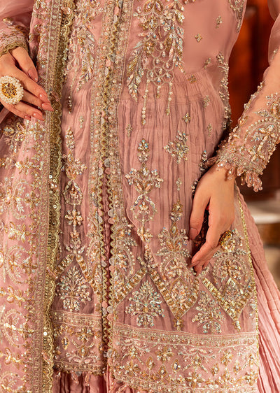 AYN-07 MAUVE MIST DRESS Readymade Collection by AYLIN 2025 - Memsaab Online